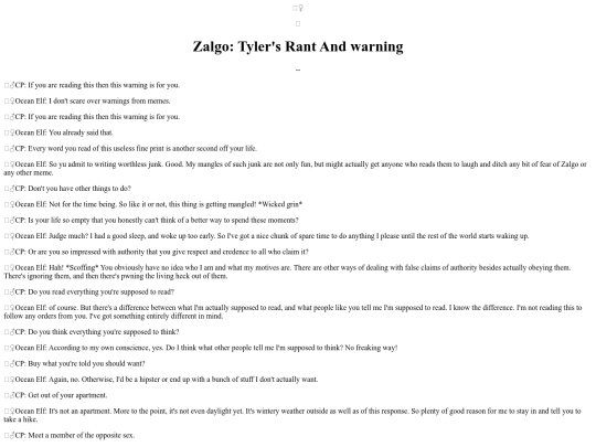 CP/Zalgo2Tyler screenshot