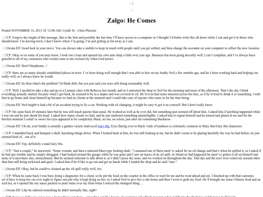 CP/Zalgo3HeComes screenshot