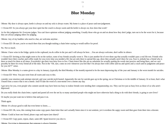 Fluff/BlueMonday screenshot