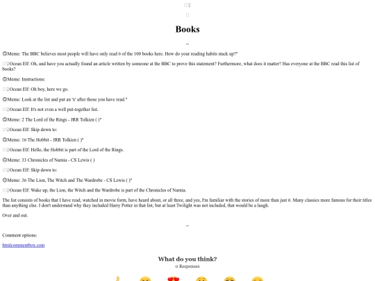 Fluff/Books screenshot