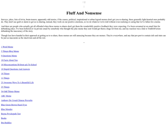 FluffAndNonsense screenshot