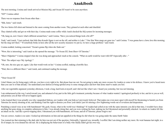 Foefiction/Anakibosh screenshot