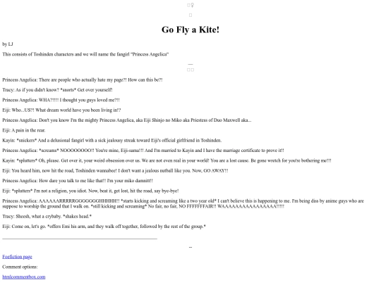 Foefiction/GoFlyAKite screenshot