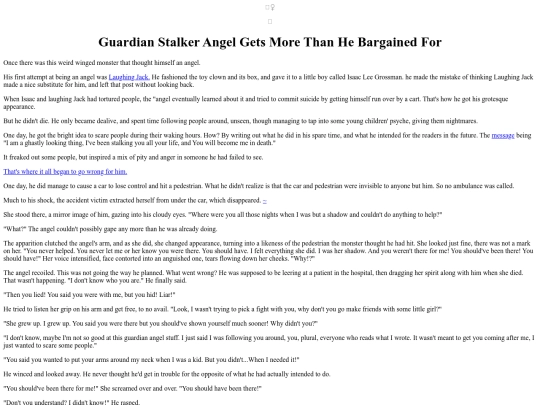 Foefiction/GuardianStalkerAngel screenshot