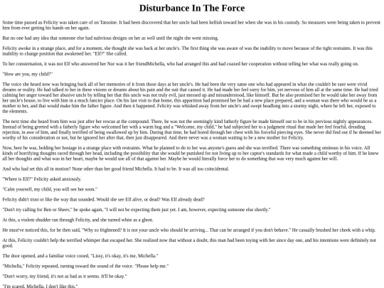Foefiction/SW7DisturbanceInTheForce screenshot