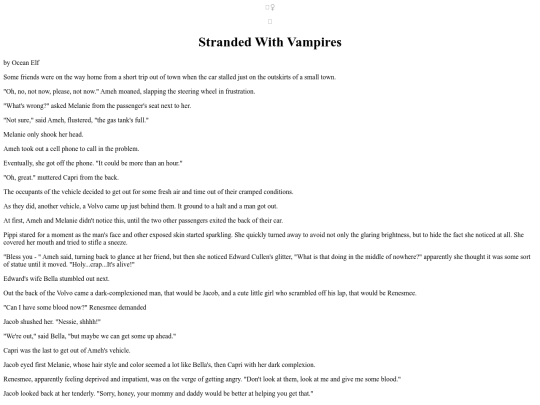 Foefiction/StrandedWithVampires screenshot