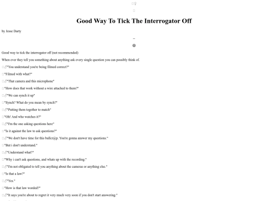 Funfiction/HowToTickOffInterrogator screenshot