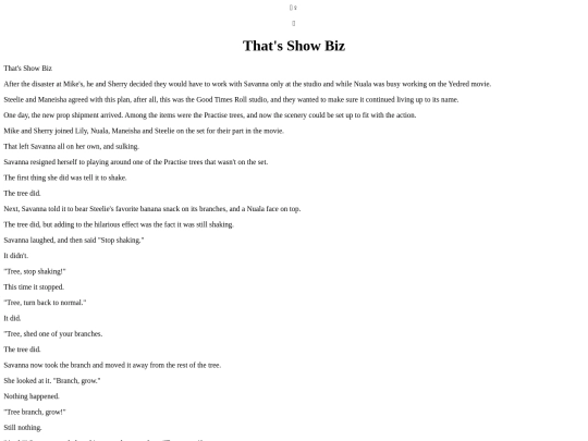 Funfiction/ShowBiz screenshot