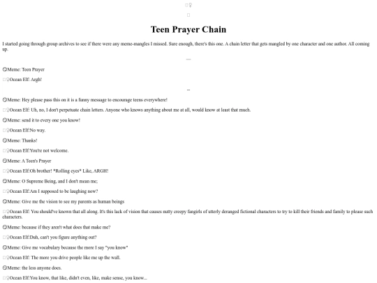 Funfiction/TeenPrayerMeme screenshot