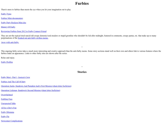 Furby screenshot