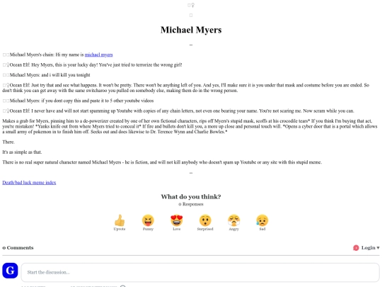Hogwash/MichaelMyers screenshot