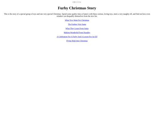 Holidays/FurbyChristmas screenshot