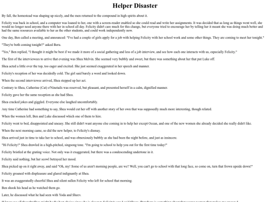 Holidays/SW33HelperDisaster screenshot