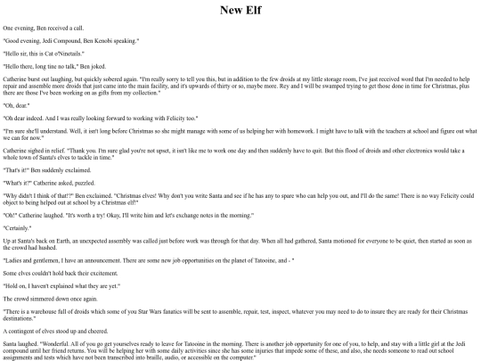 Holidays/SW34ElissaBaker screenshot