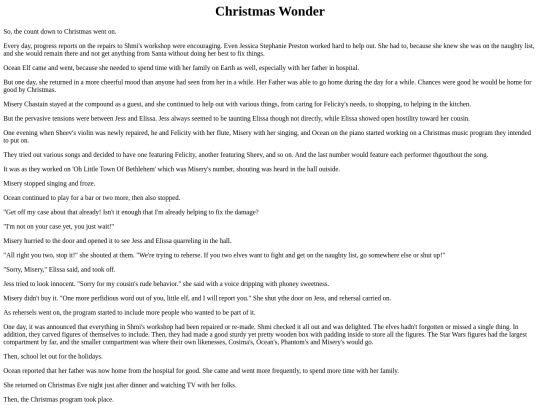 Holidays/SW44ChristmasWonder screenshot