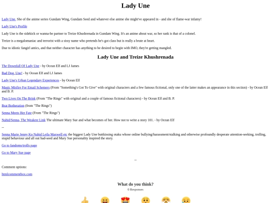 LadyUne screenshot