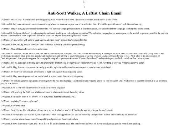 Leftwing/AntiWalkerChainEmail screenshot