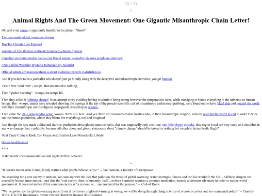 Leftwing/GiganticGreenChainLetter screenshot