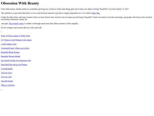 Lists/BeautyObsession screenshot