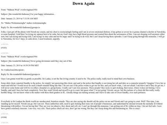 Losers/6MaheenWFHDownAgain screenshot