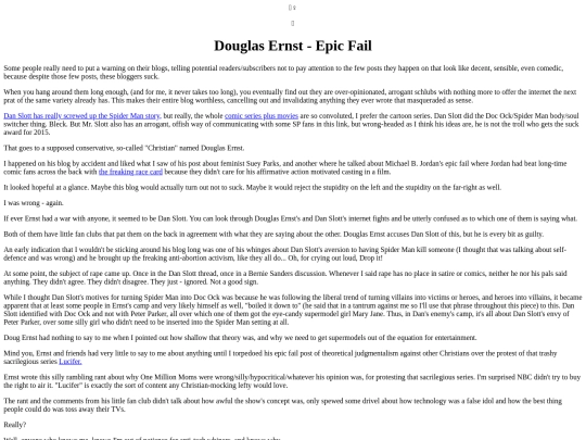 Losers/DouglasErnst screenshot