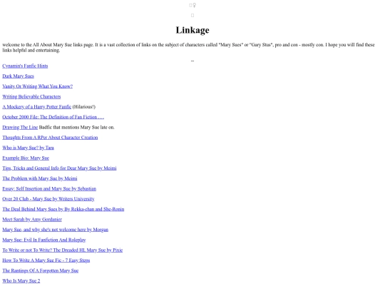 MarySue/MSLinks screenshot