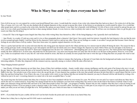MarySue/WhoIsMarySue3 screenshot