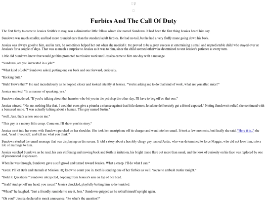 Stories/FurbiesAndTheCallOfDuty screenshot