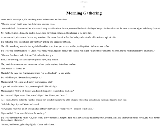 Stories/MorningGathering screenshot