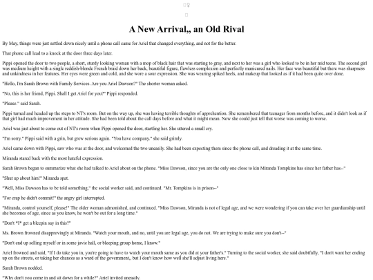 Stories/NewArrivalOldRival screenshot
