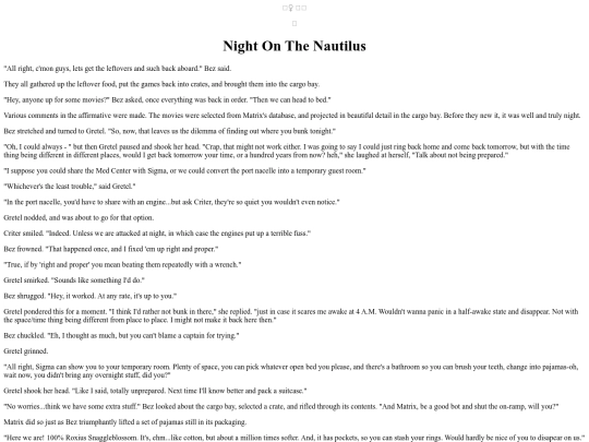 Stories/NightOnTheNautilus screenshot