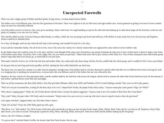 Stories/UnexpectedFarewells screenshot