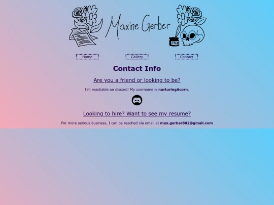 contact screenshot