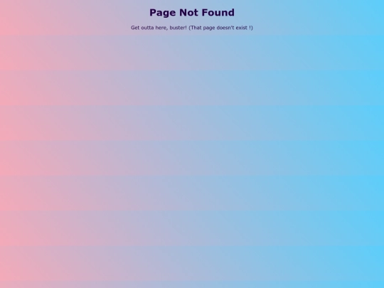 not_found screenshot