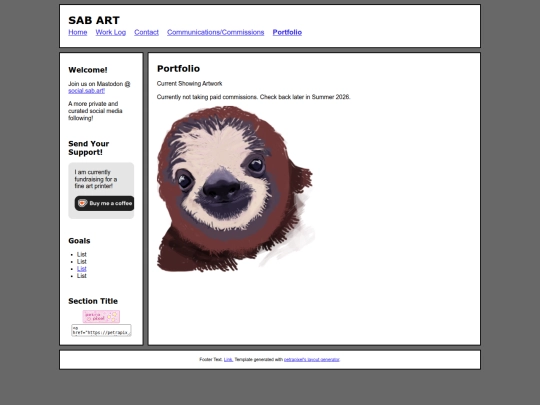 portfolio screenshot