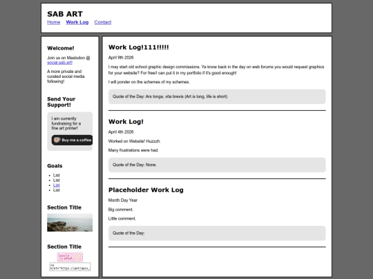 wlog screenshot