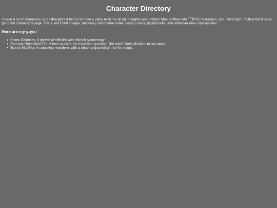 Character_Directory screenshot