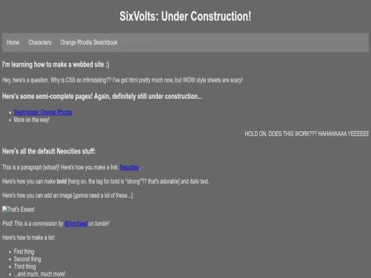 index screenshot