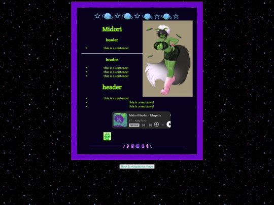 Midoritest screenshot