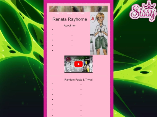 OC profile pages/Renata screenshot