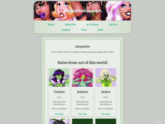 adoptablestestpage screenshot