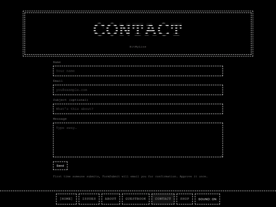 contact screenshot