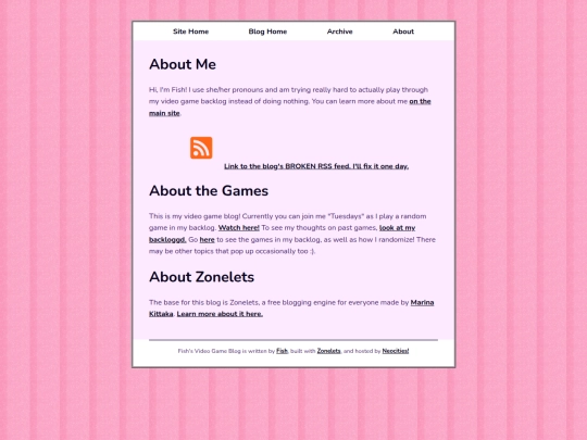blog_about screenshot