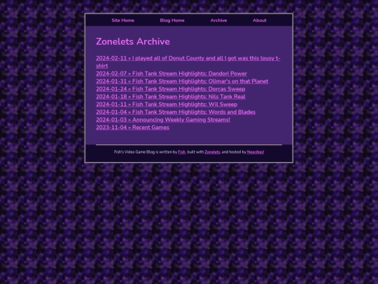 blog_archive screenshot