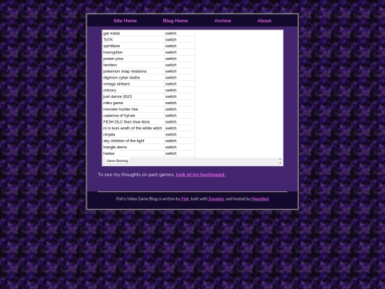 blog_gameList screenshot