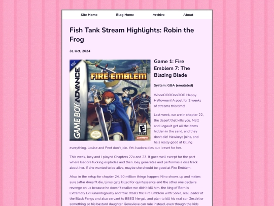 posts/2024-10-31-Fish-Tank-Stream-39-40 screenshot