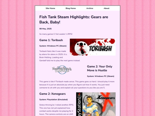 posts/2025-05-08-Fish-Tank-Stream-58-59 screenshot