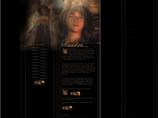Layouts/Lovely Designs/Aura/Awaken screenshot
