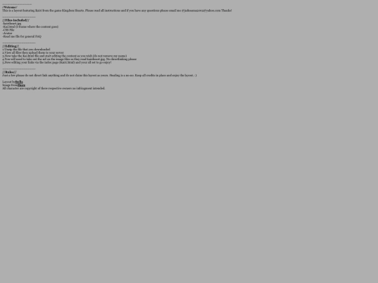 Layouts/Lovely Designs/Bella/2/kai screenshot