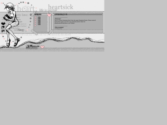Layouts/Lovely Designs/Bella/2/kairi screenshot